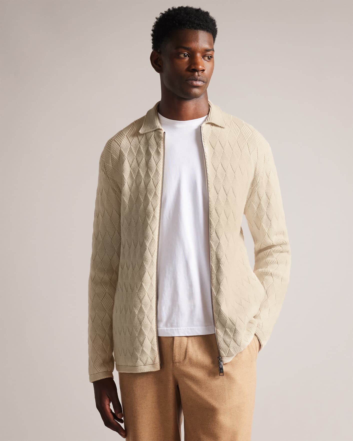 sexual Latin I doubt it BRANM - NATURAL | Knitwear | Ted Baker US