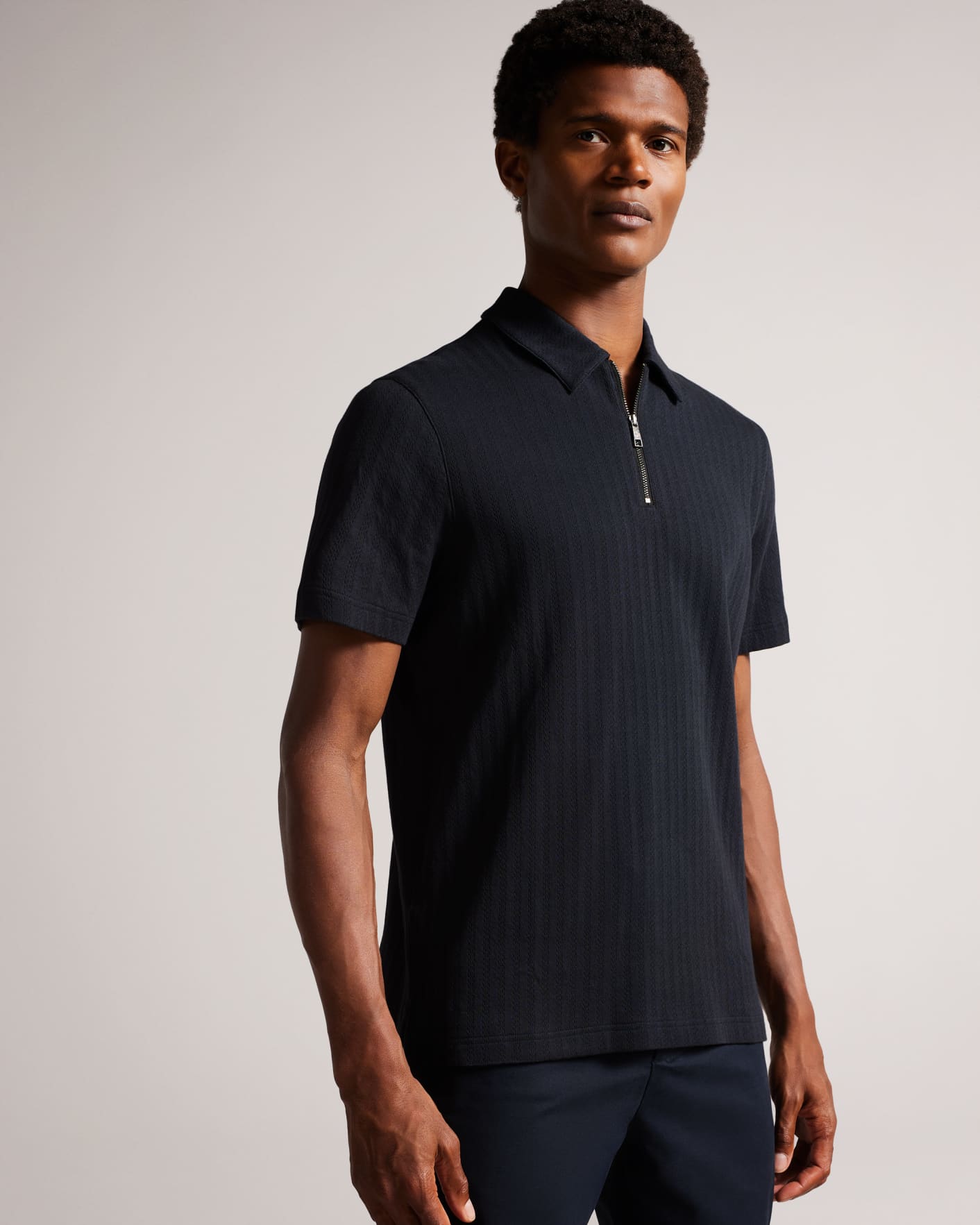 Ted Baker Textured Polo | lupon.gov.ph