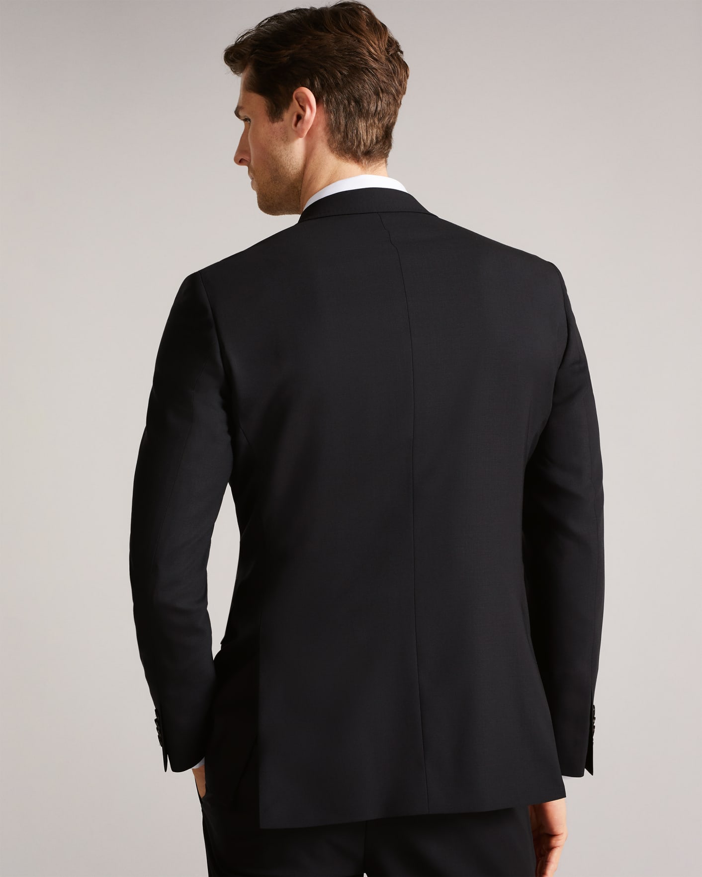 BLACK Slim Fit Suit Jacket Ted Baker