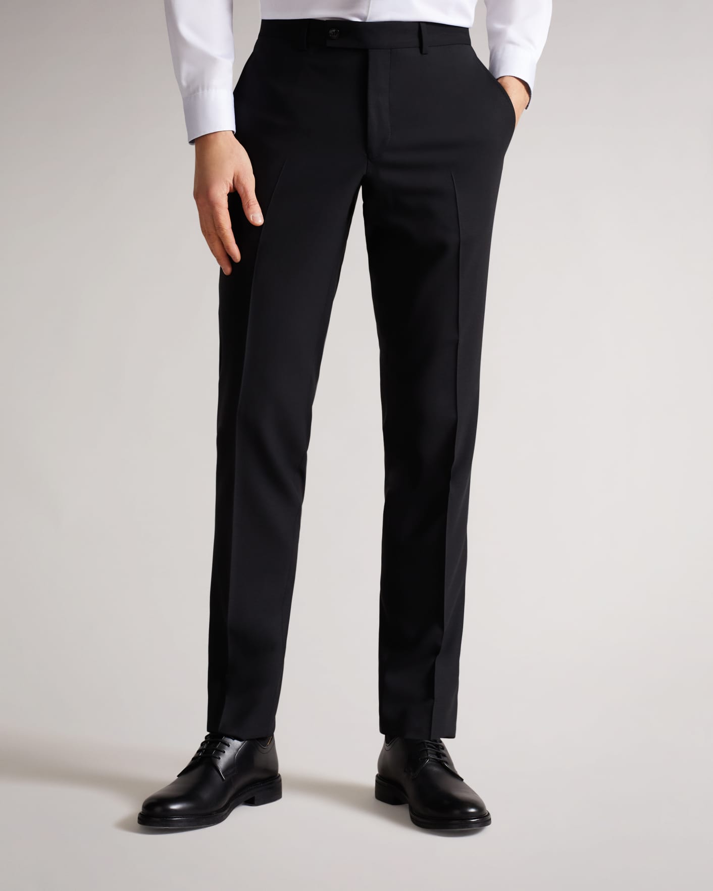 BLACK Slim Fit Suit Trousers Ted Baker