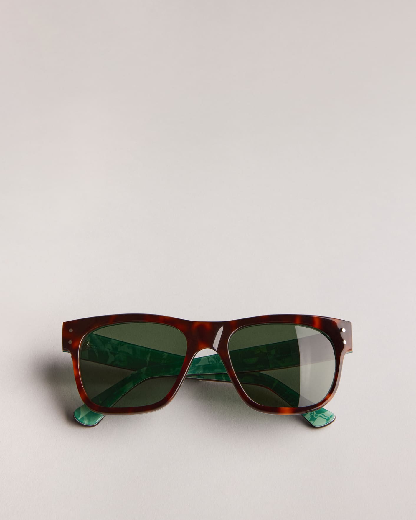 Tortoiseshell MIB Printed Sunglasses Ted Baker