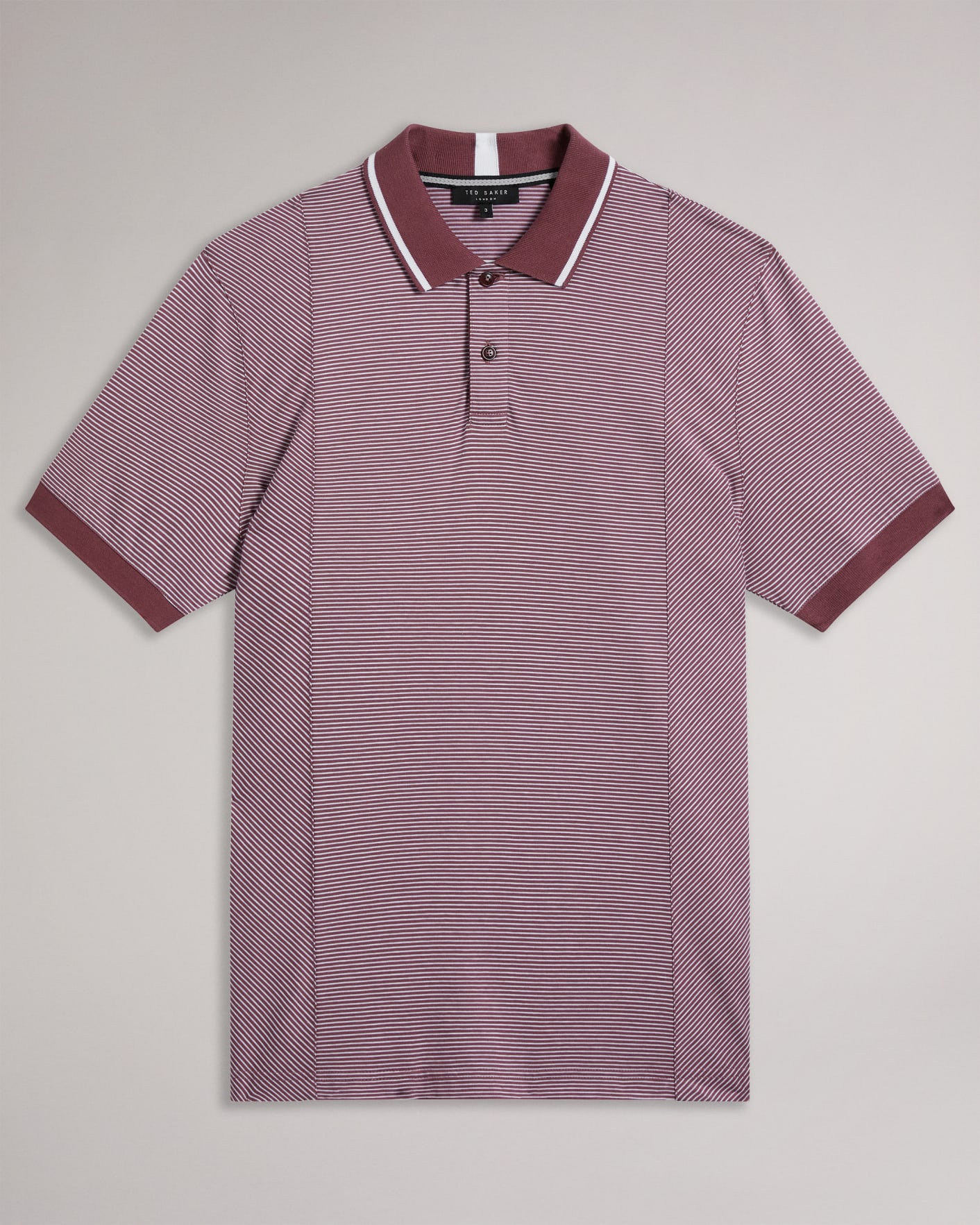 TAIGAA - MAROON | Polo Shirts | Ted Baker UK