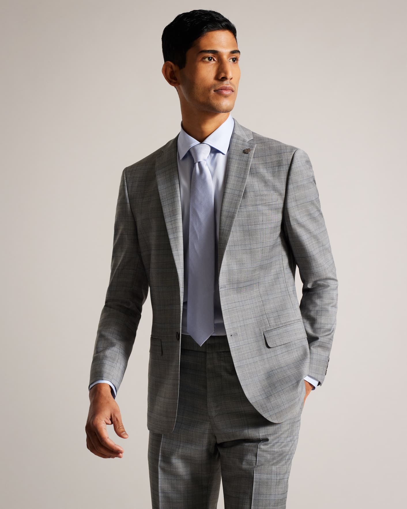 Check suit in wool, Blazers & Suits, Men's