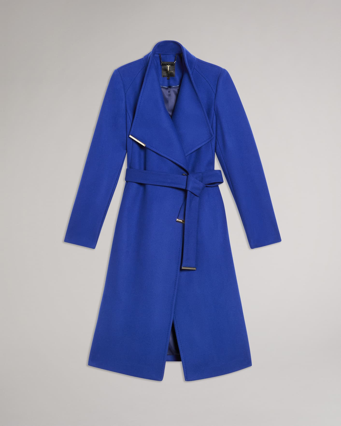 manteau bleu vif