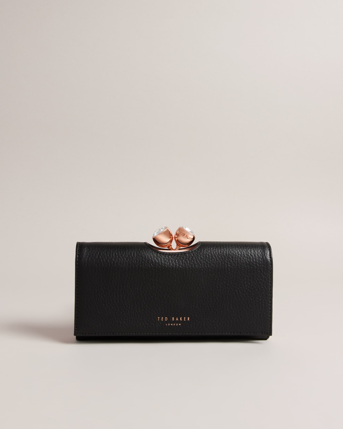Ted Baker Matinee Purse In Tranquility Floral - Black