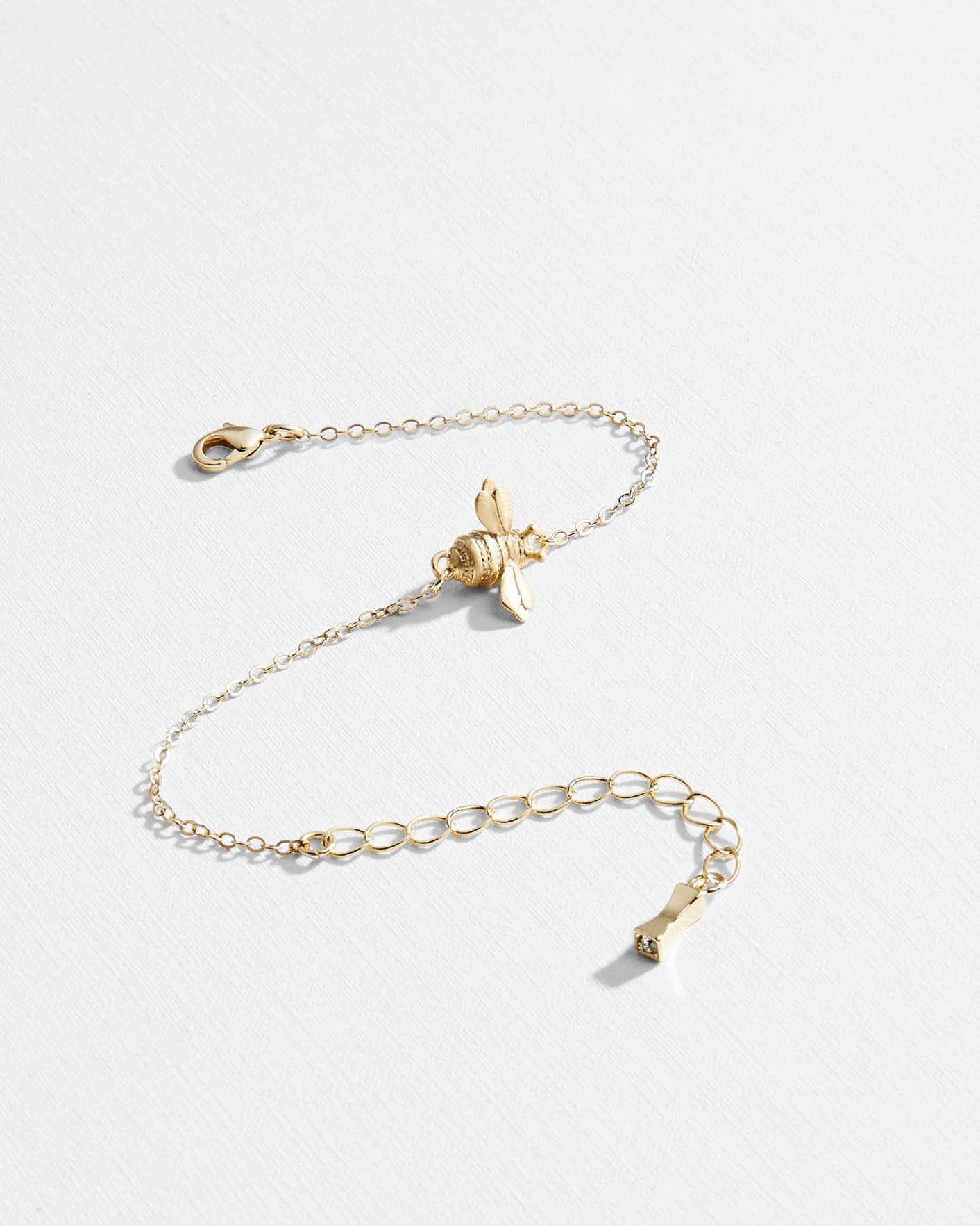 Gold Colour Bumble bee bracelet Ted Baker