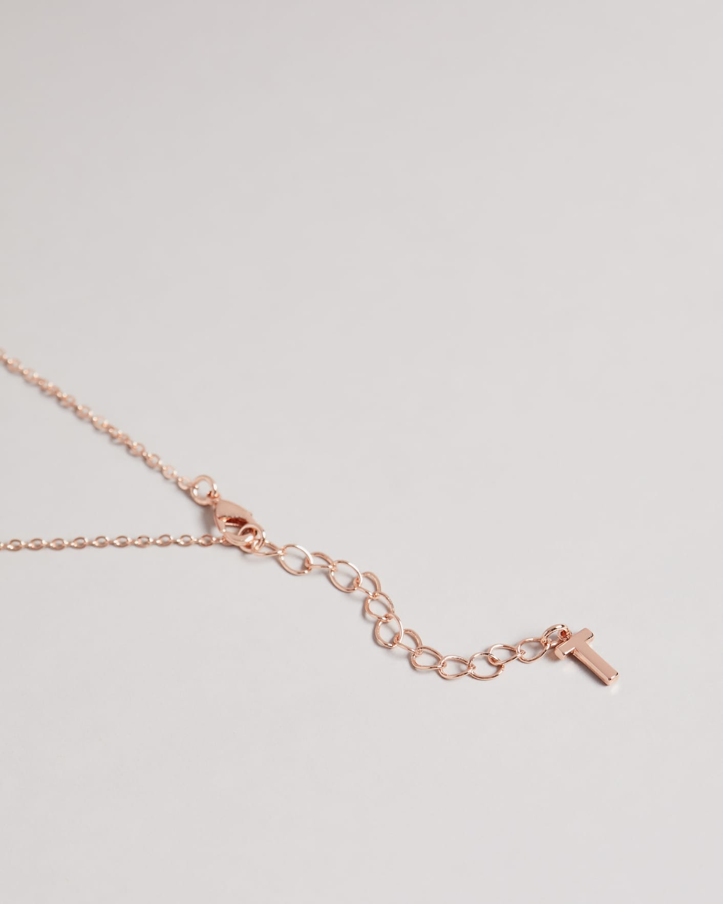 Rose Gold Colour Bumble Bee Pendant Necklace Ted Baker
