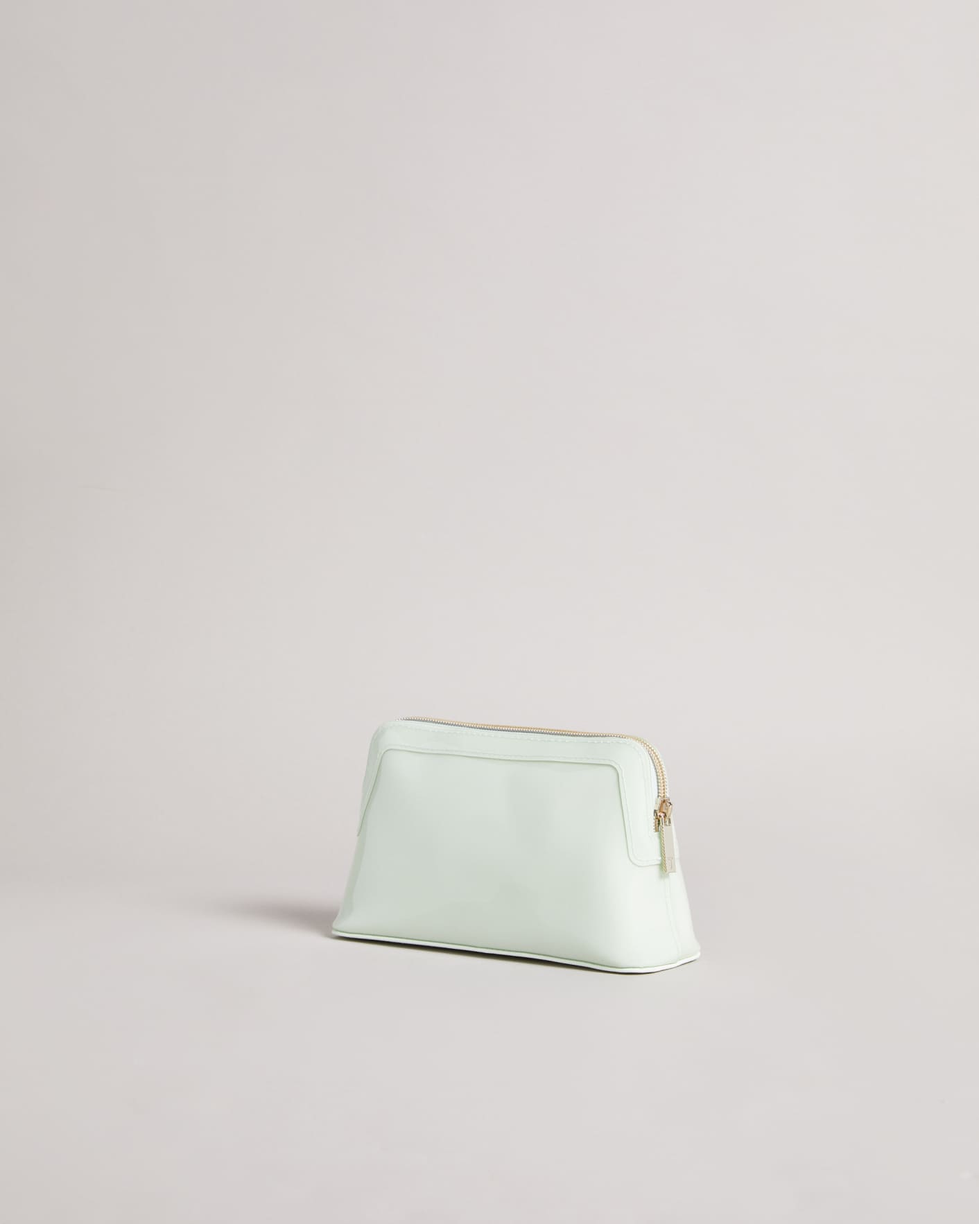 Pale Green Curved Bow Makeup Bag Ted Baker