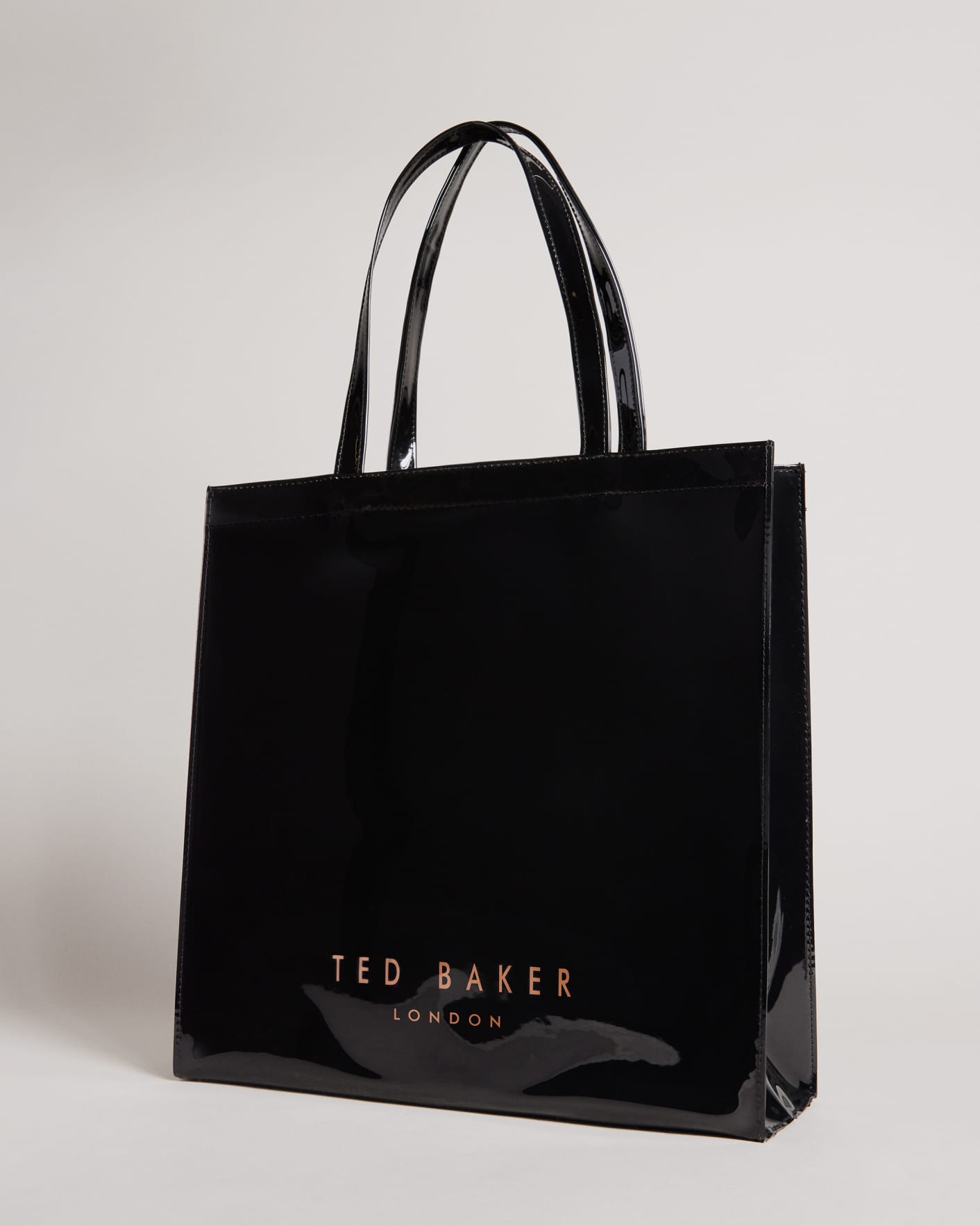 BLACK Plain Bow Large Icon Bag Ted Baker
