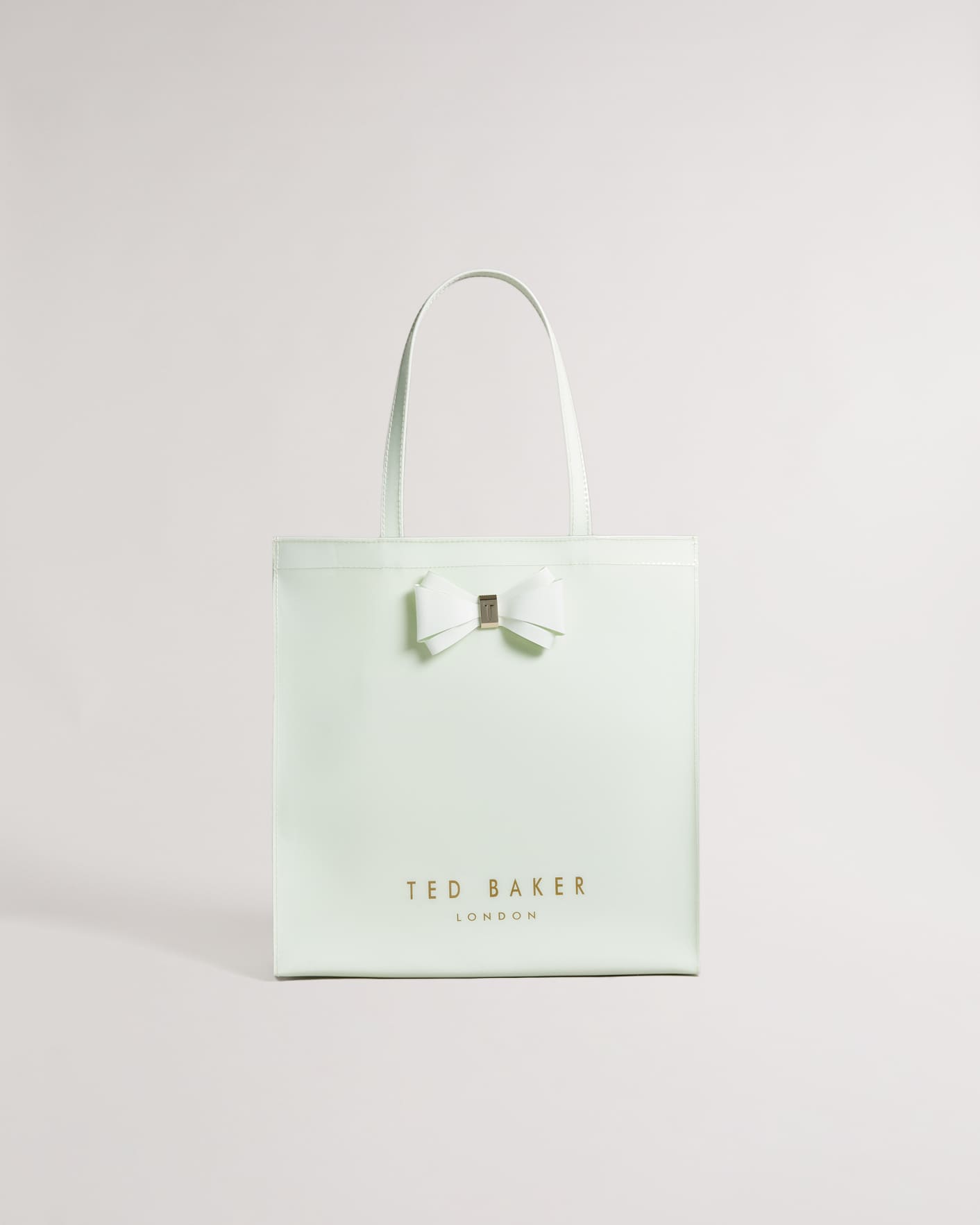 PL-GREEN Plain Bow Large Icon Bag Ted Baker