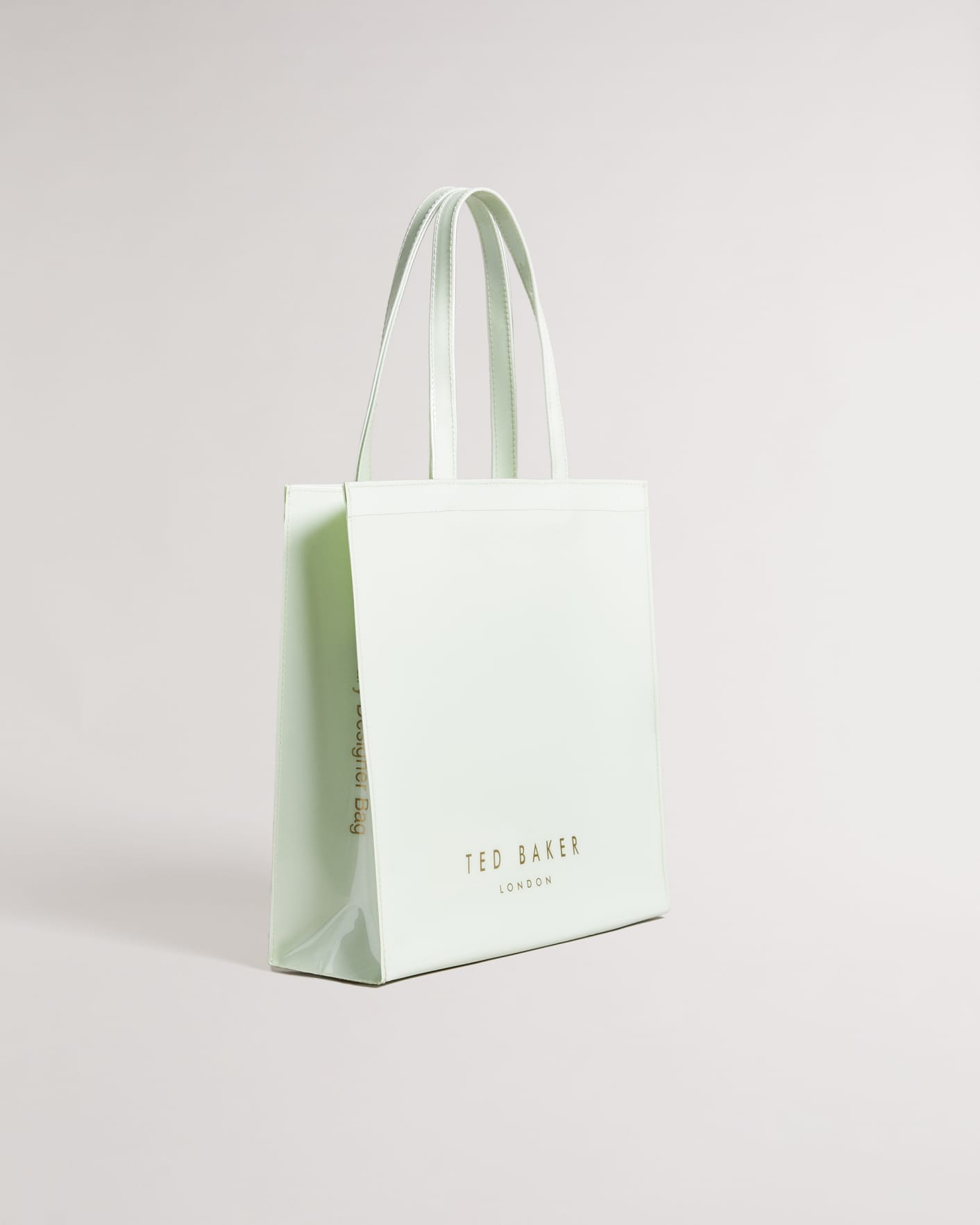 PL-GREEN Plain Bow Large Icon Bag Ted Baker