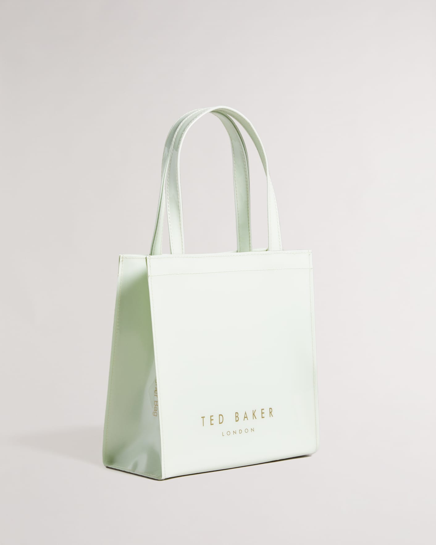 PL-GREEN Plain Bow Small Icon Bag Ted Baker