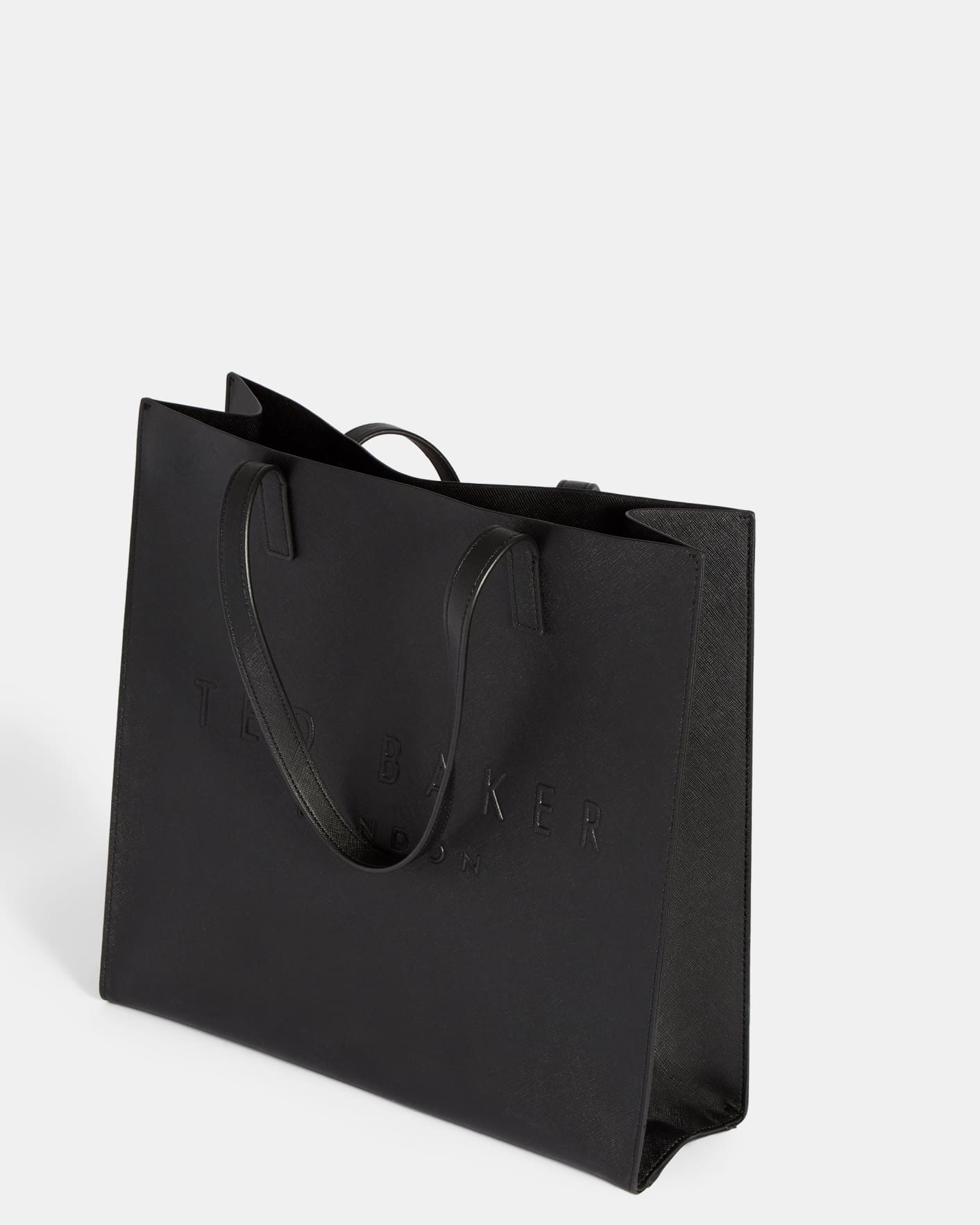 Black Large Crosshatch Icon Bag Ted Baker