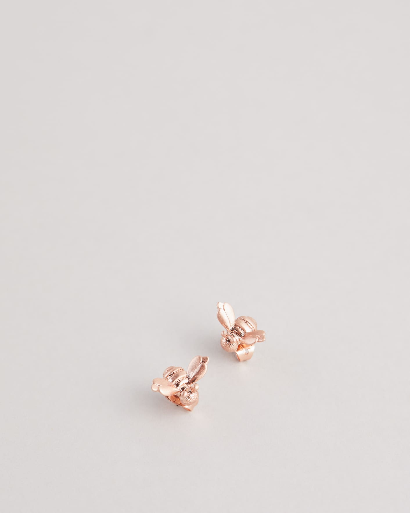 Rosegold Color Bee earrings Ted Baker