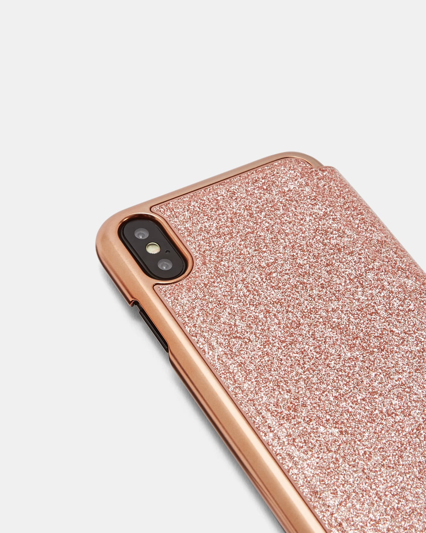 Baby Pink Glitter XR iPhone Case Ted Baker