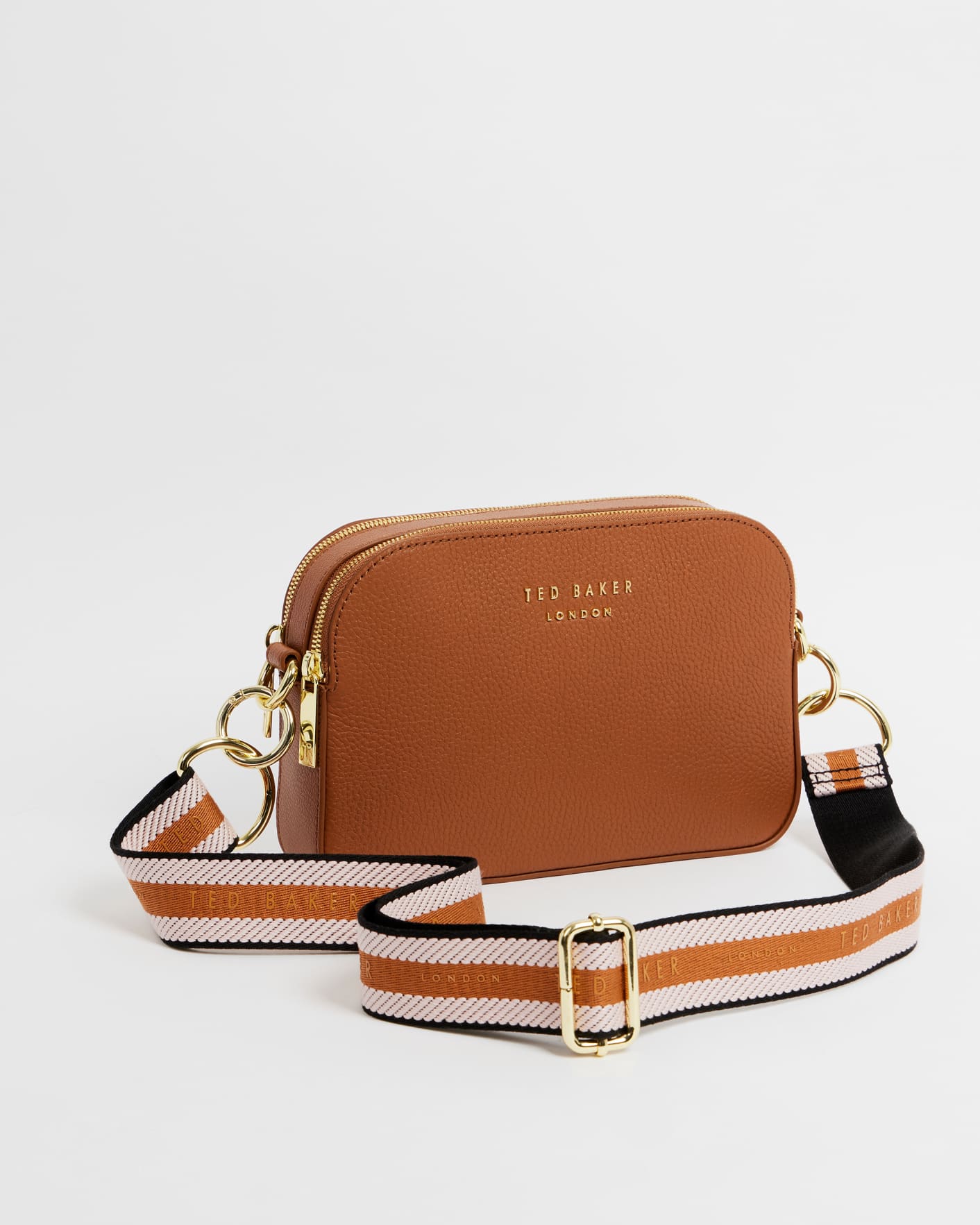 Ted Baker Cross Body Bags  Womens Leather webbing strap camera