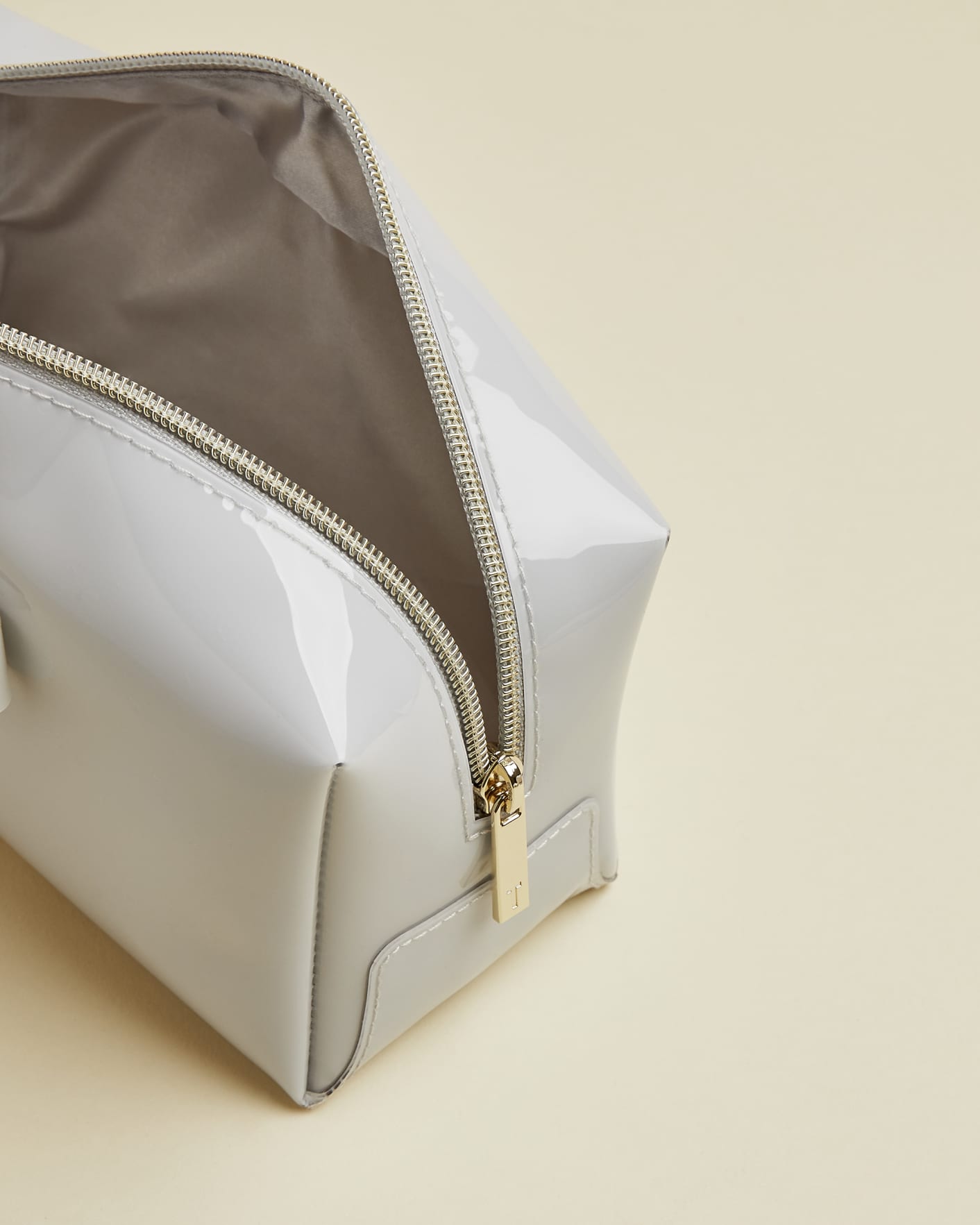 Grey Bow Detail Make Up Bag Ted Baker