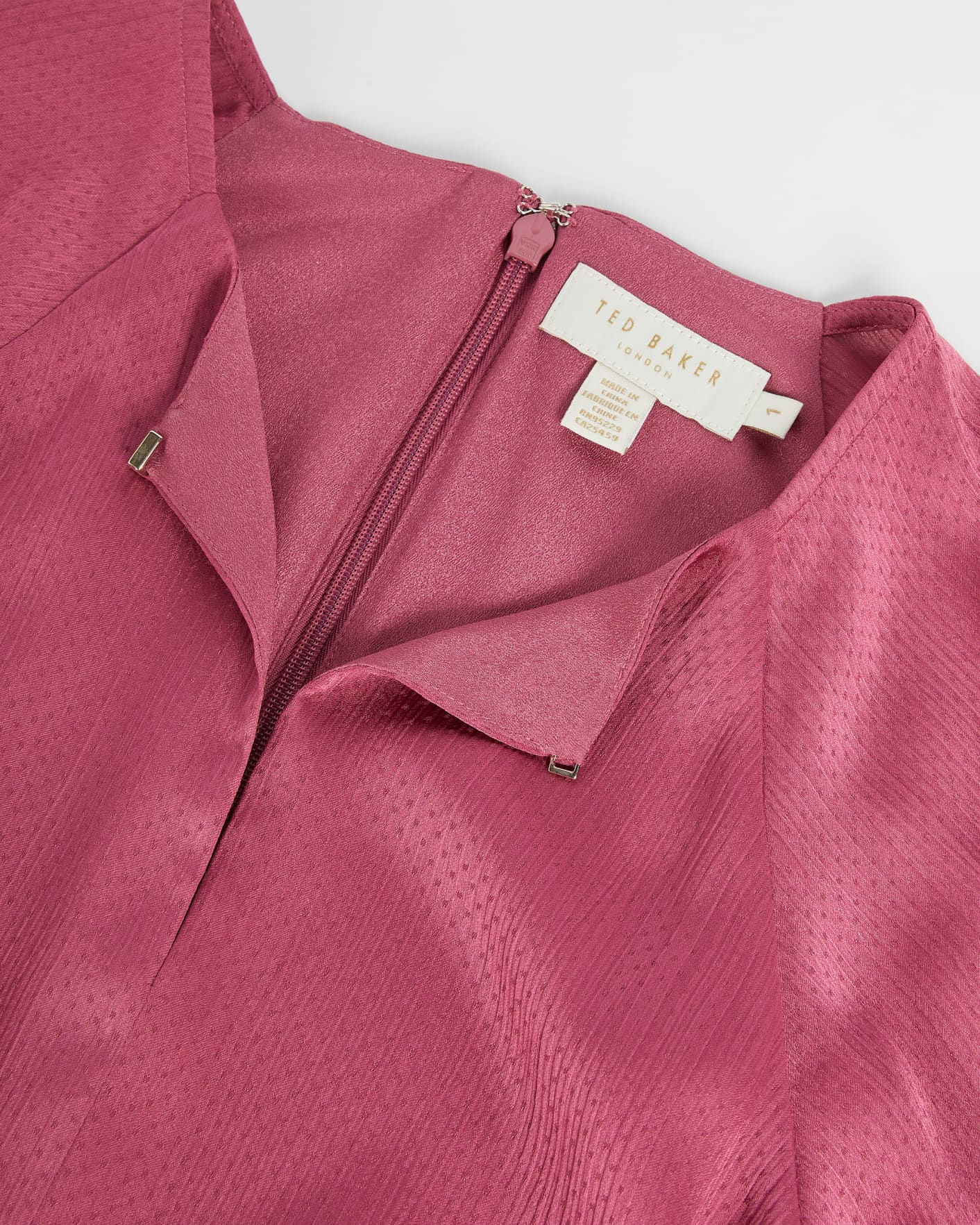 Dusky Pink Raglan Sleeve Tea Midi Dress Ted Baker