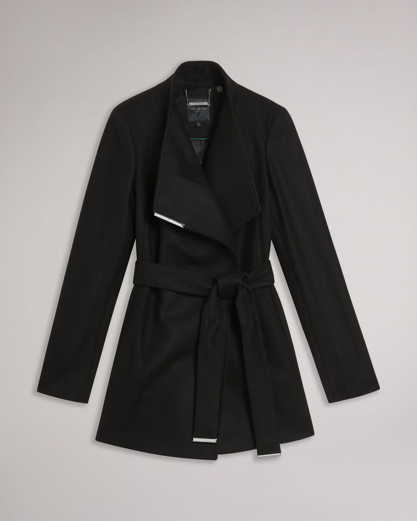 ROSESS - BLACK | Coats & Jackets | Ted Baker ROW
