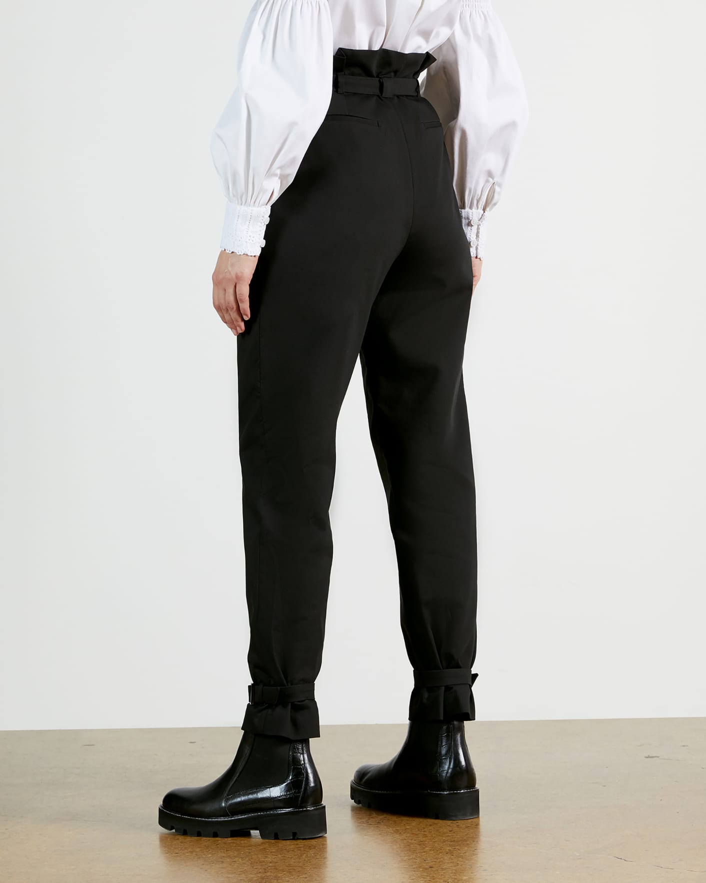 Black Cinched In Trouser Ted Baker