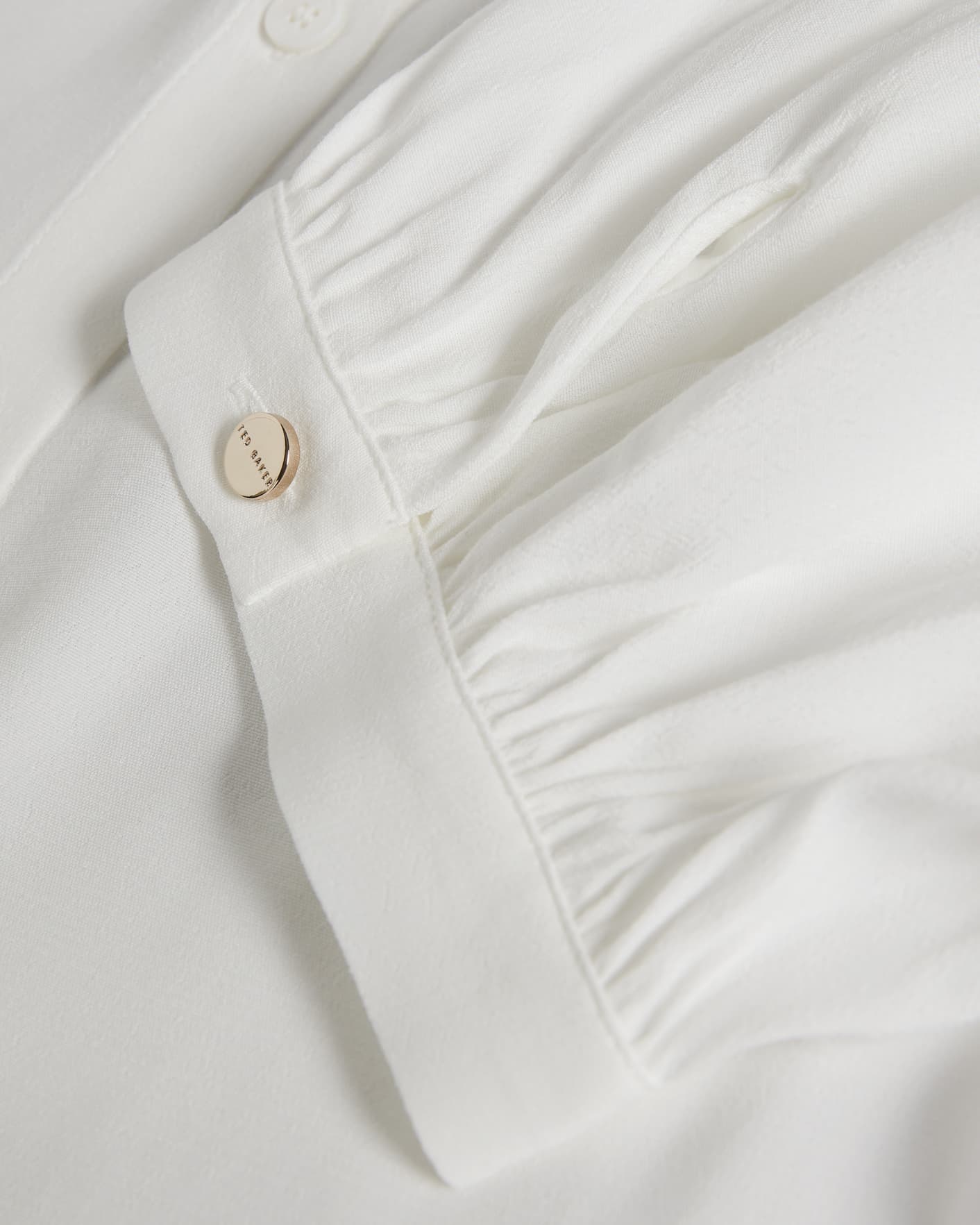 White Pearl-trimmed shirt Ted Baker