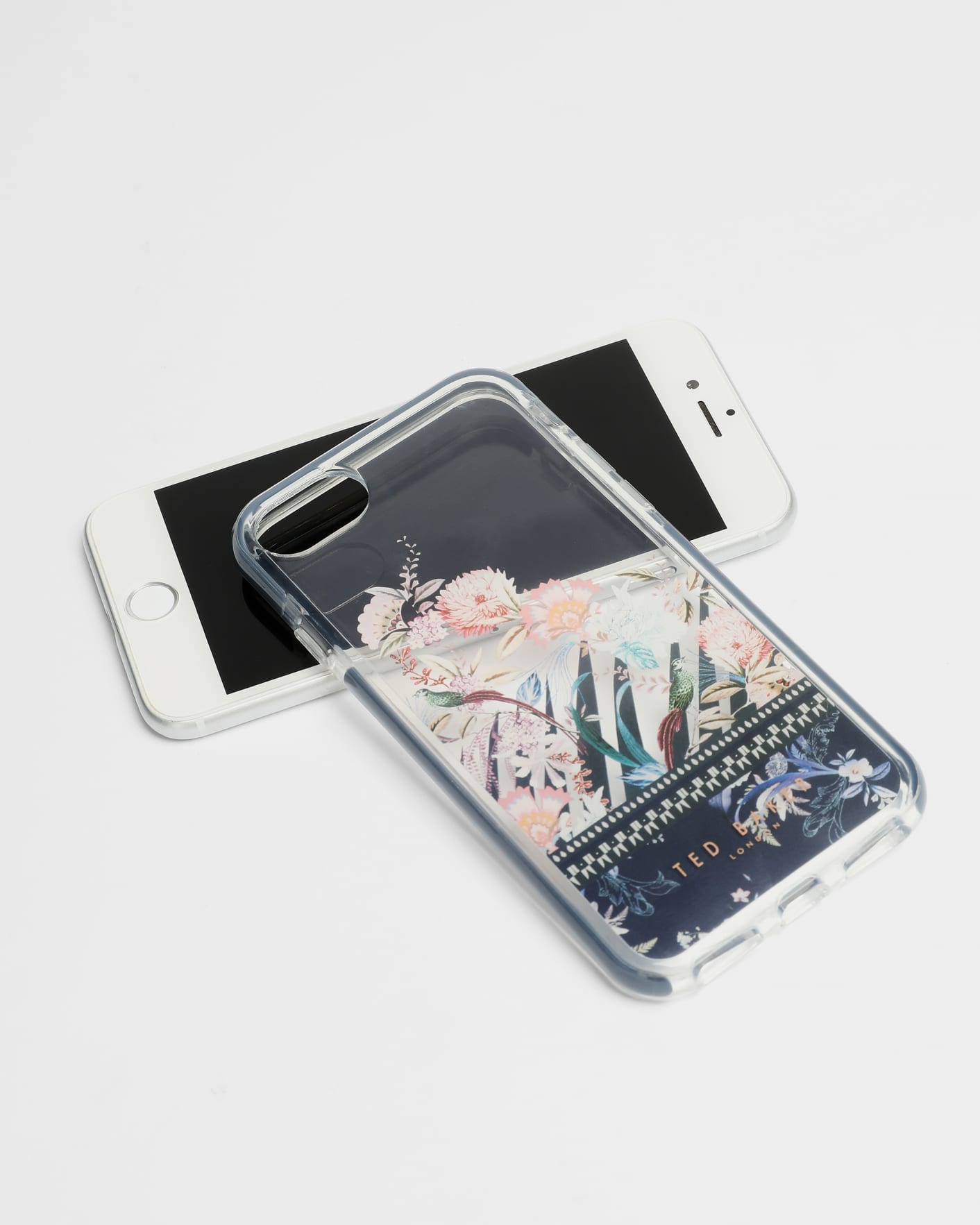 Clear Decadence iPhone antiShock 6, 7, 8 SE case Ted Baker