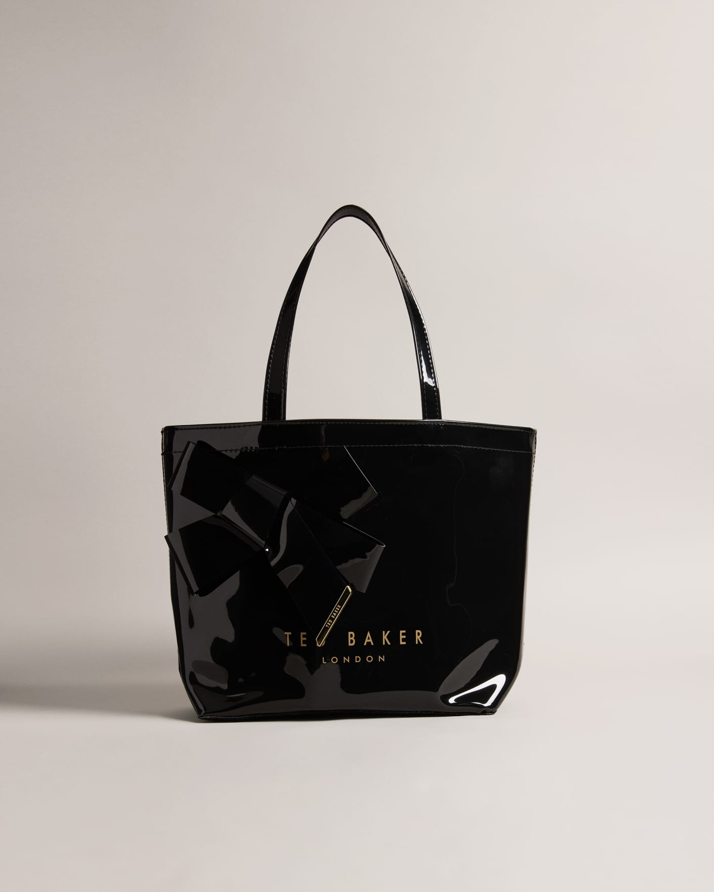 Black Small Icon Bag With Knot Bow Ted Baker