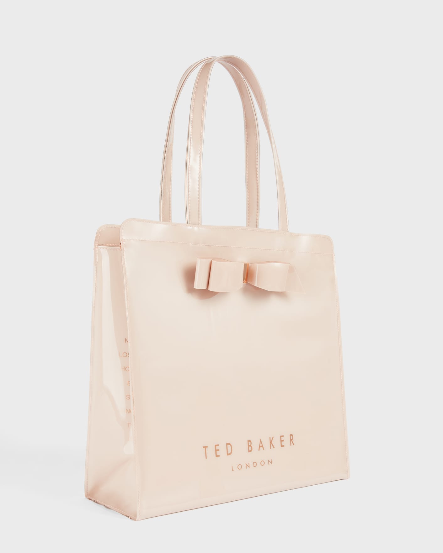 Light Pink Large Bow Icon Ted Baker