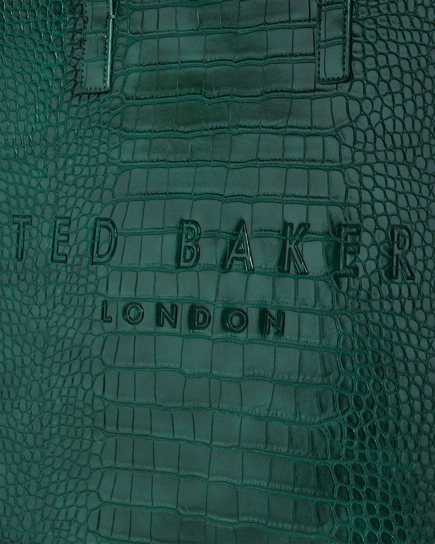 Green Croc Detail Large Icon Ted Baker