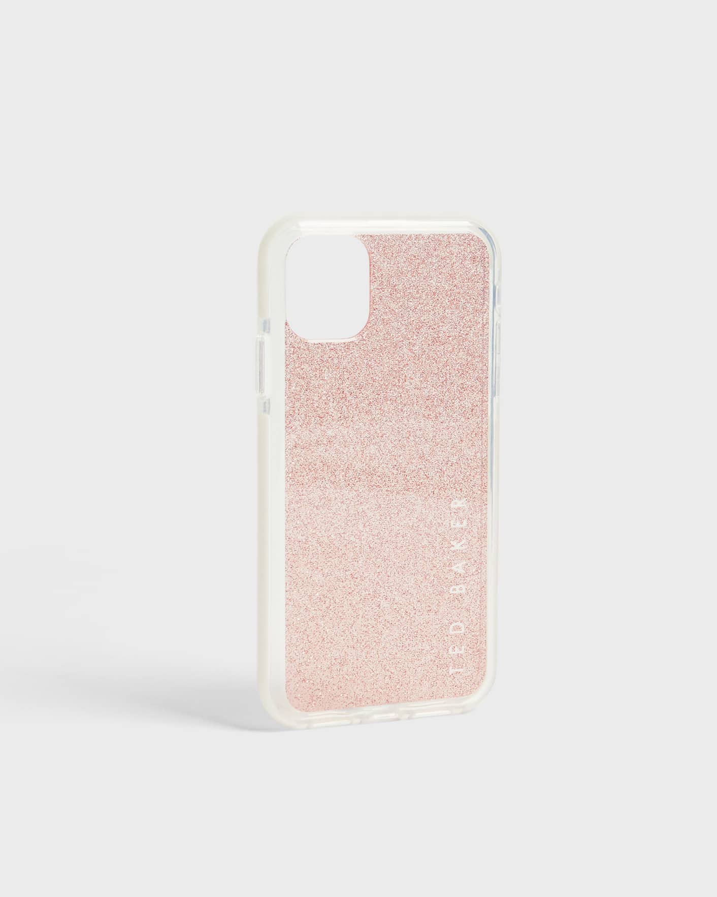 Baby Pink Glitter Antishock iPhone 11 Case Ted Baker