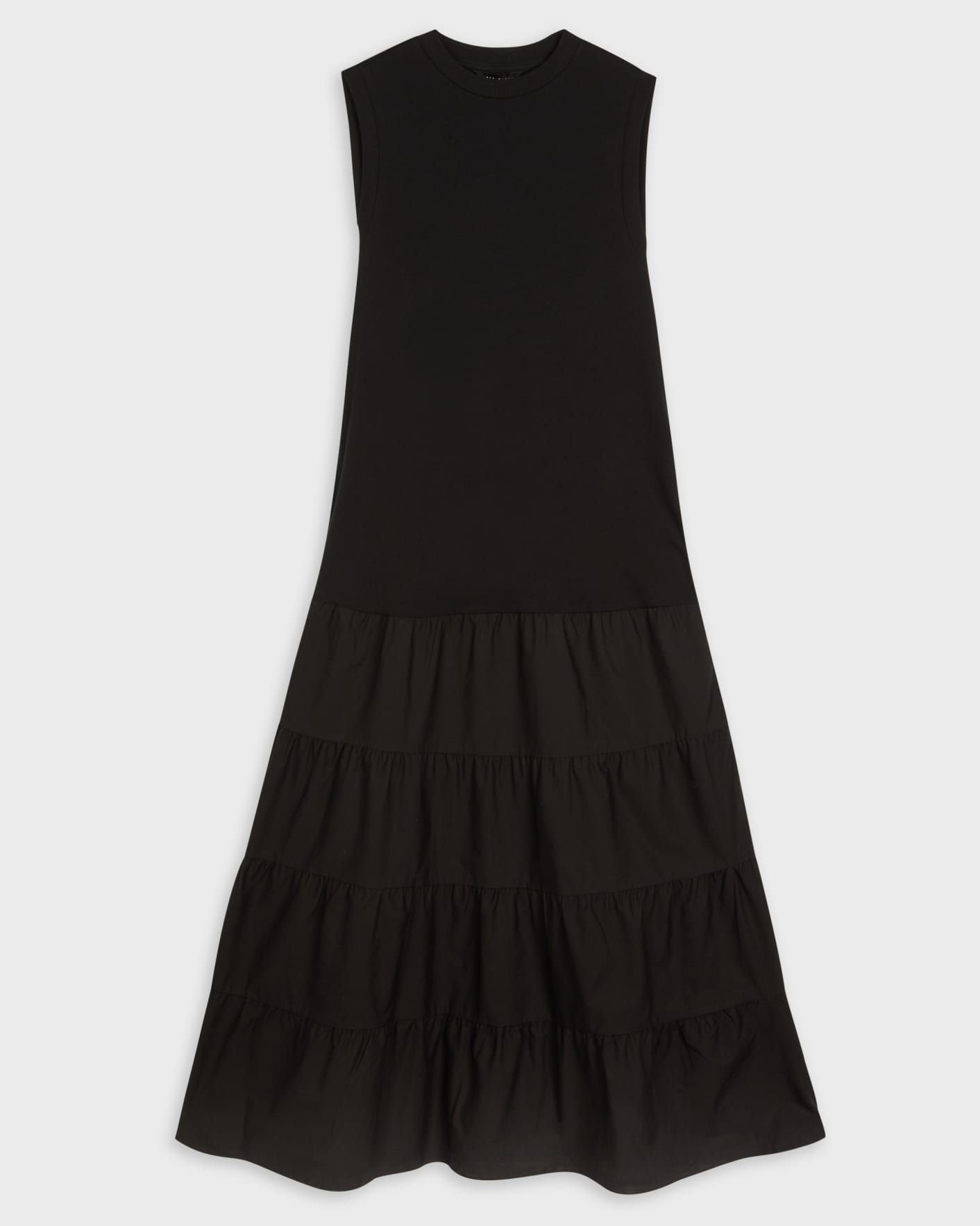 Black Tiered Jersey Dress Ted Baker