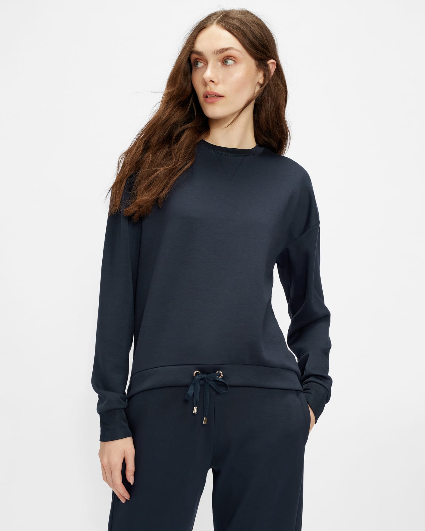 Navy Lounge Sweater Ted Baker
