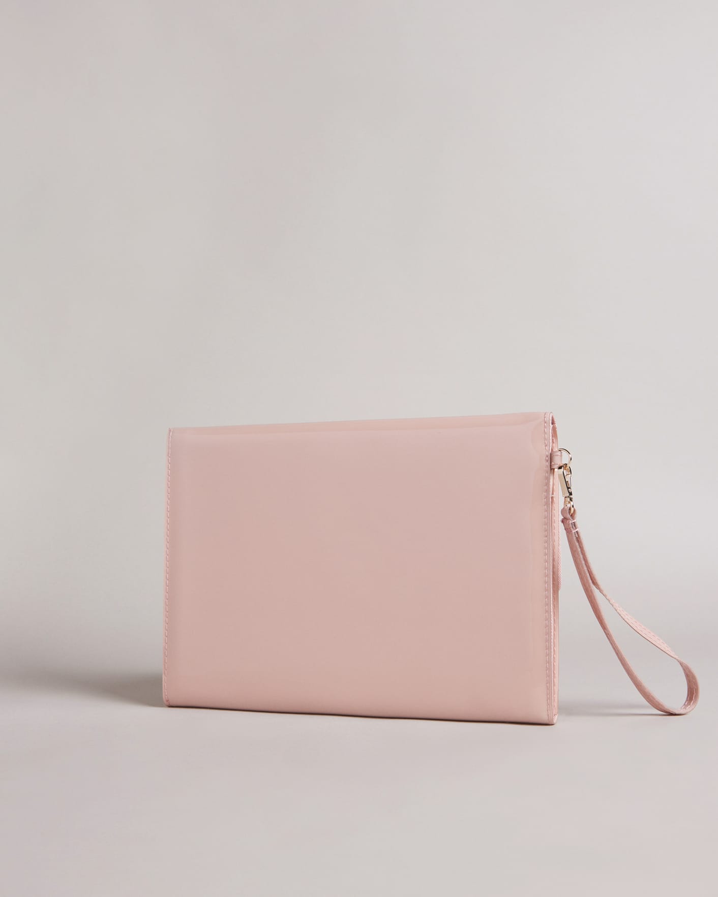Pale Pink Knot Bow Envelope Pouch Ted Baker