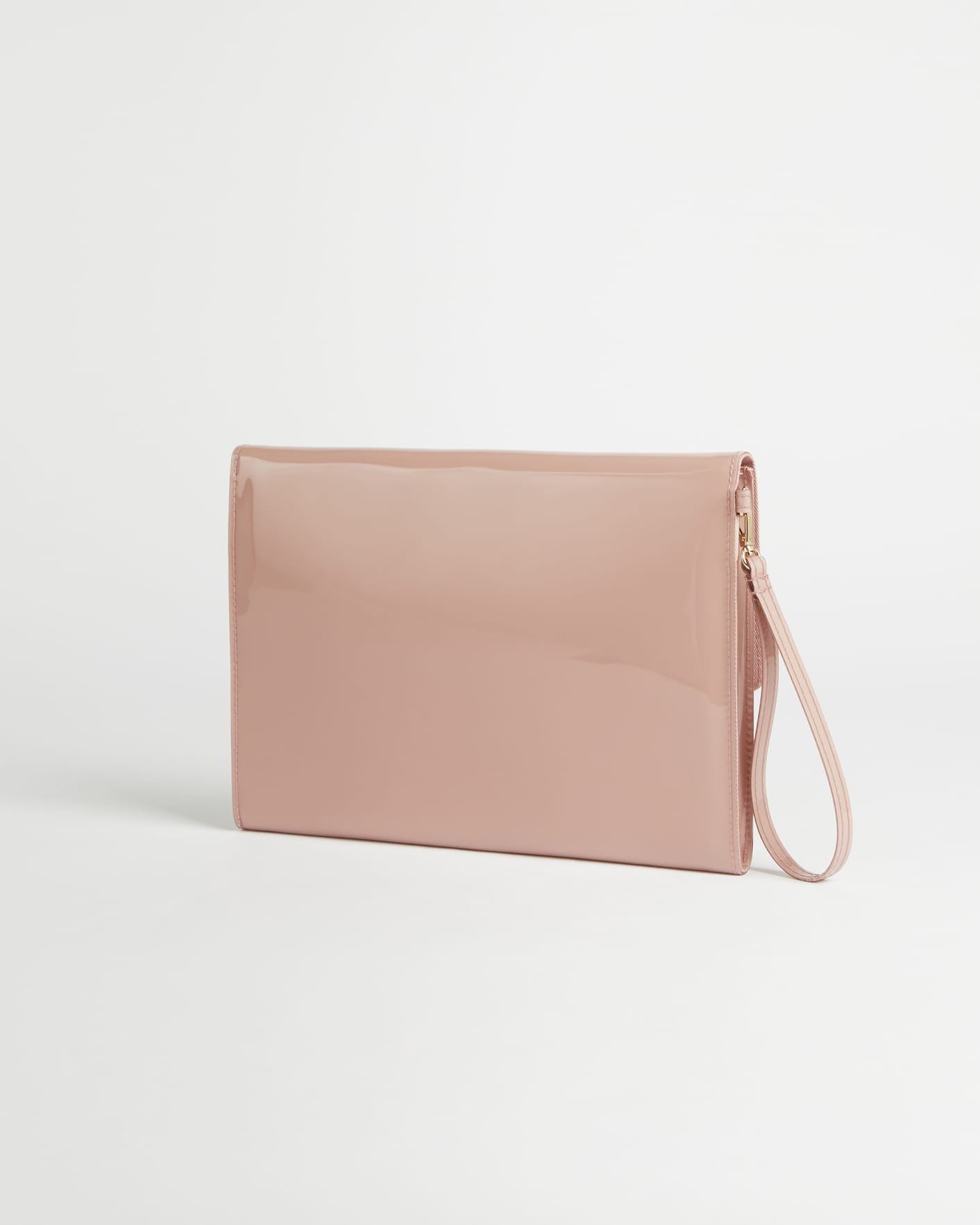 Pale Pink Knot Bow Envelope Pouch Ted Baker