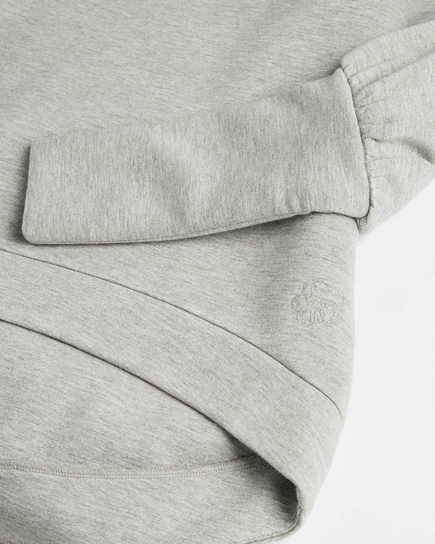 Medium Grey Sweatshirt With Shoulder Detail Ted Baker