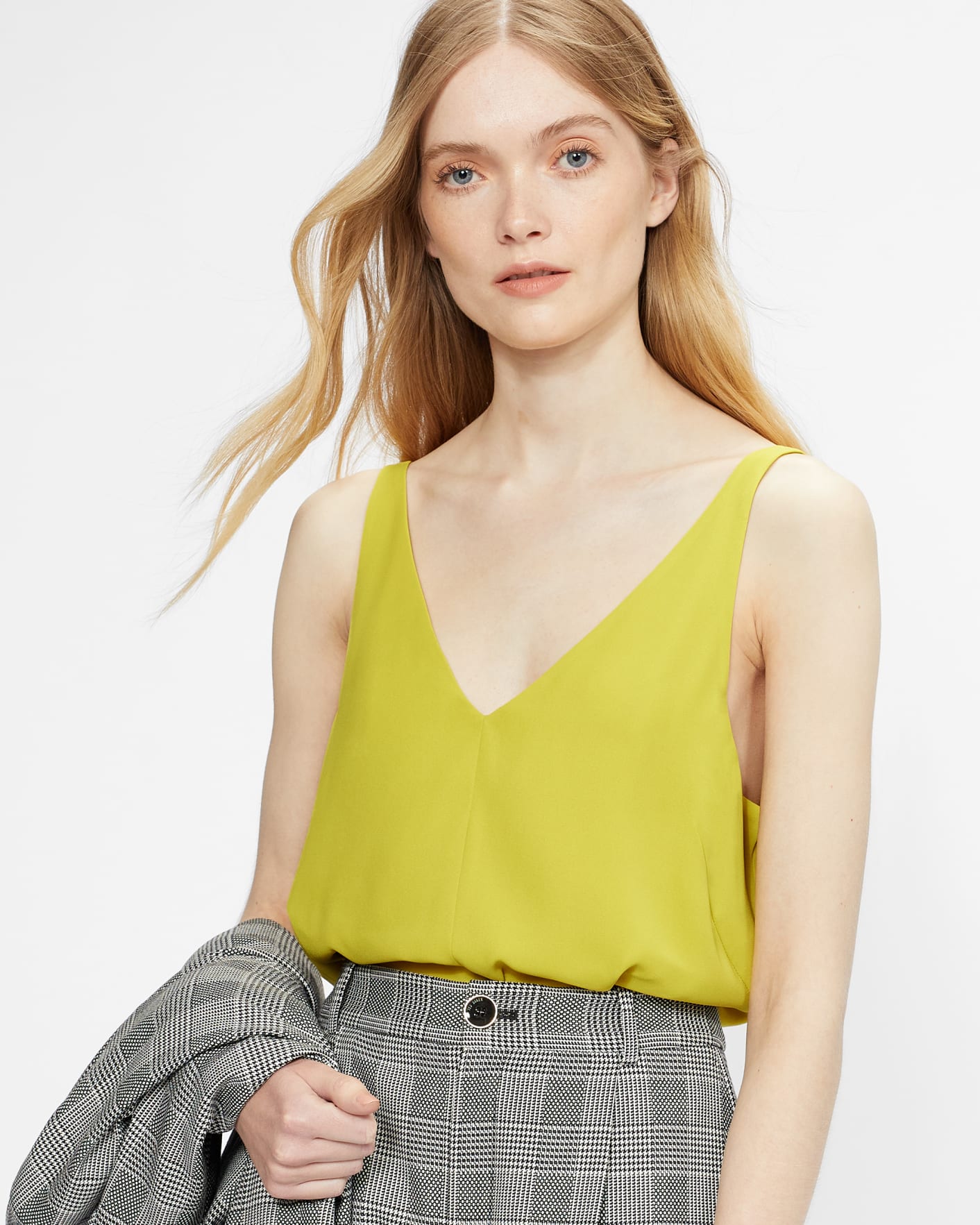 Yellow Cami Top Ted Baker