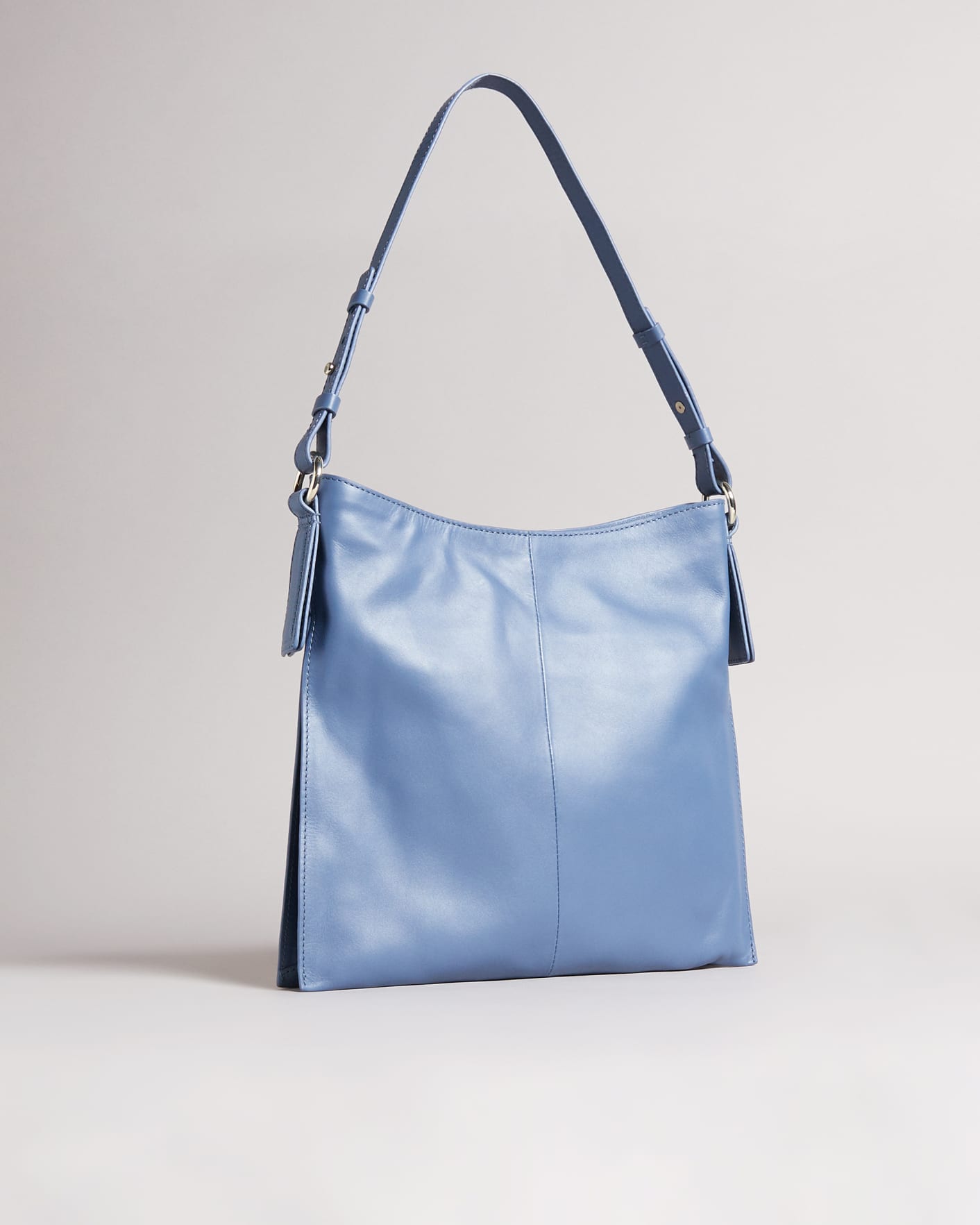 Medium sky blue hobo bag
