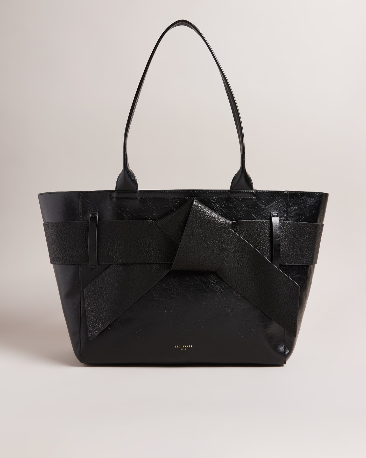 Schwarz PU Large Tote Ted Baker