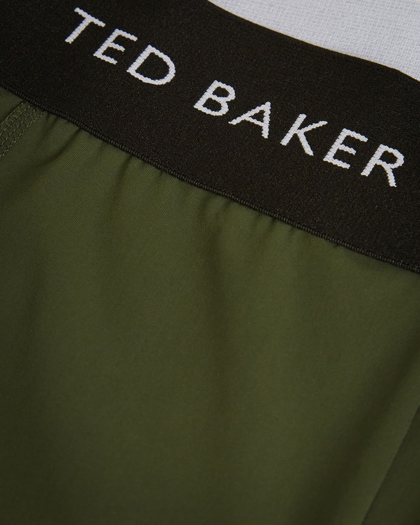 Dark Green Breathable Branded Leggings Ted Baker