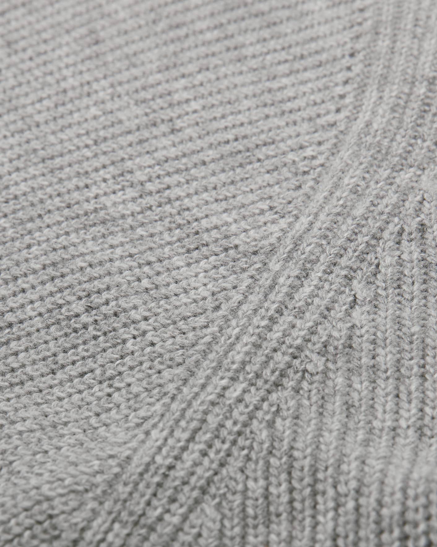 Medium Grey Engineered Knit Sweater Ted Baker