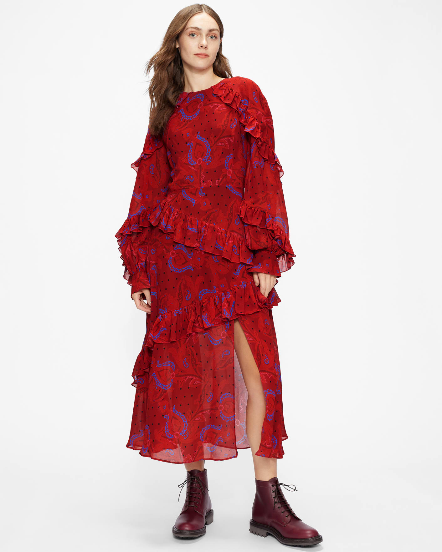 ENRQETA - RED | Dresses | Ted Baker AU