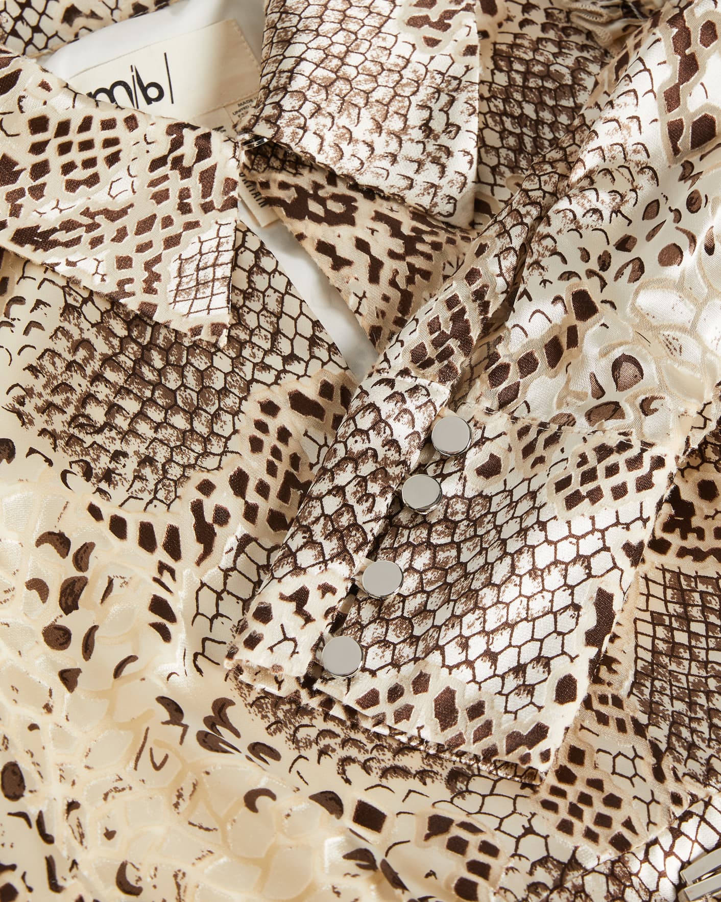 Stone MIB Short Leopard Print Dress Ted Baker