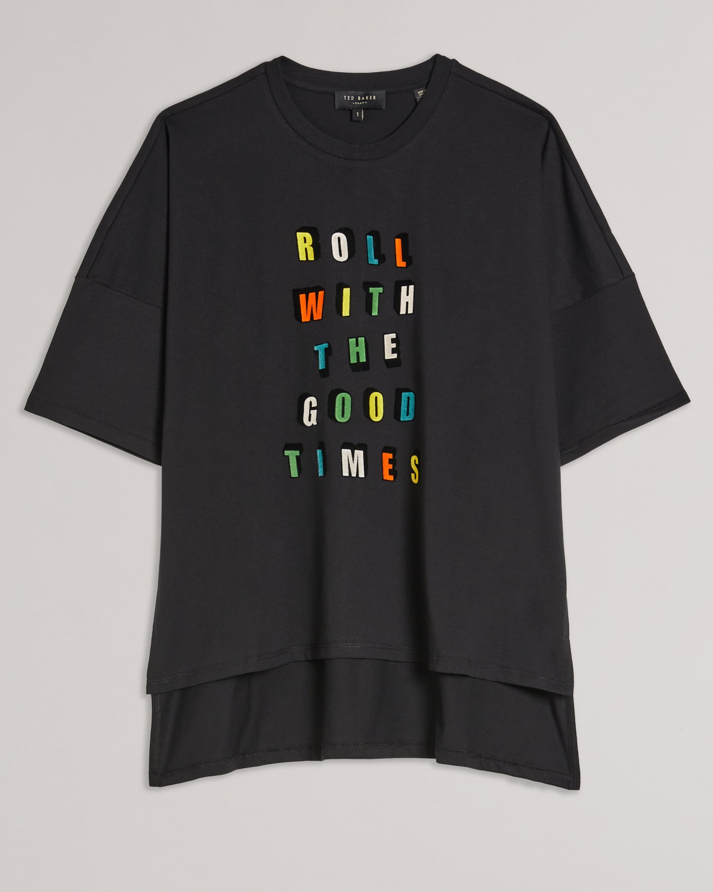Black Good Times graphic tee Ted Baker