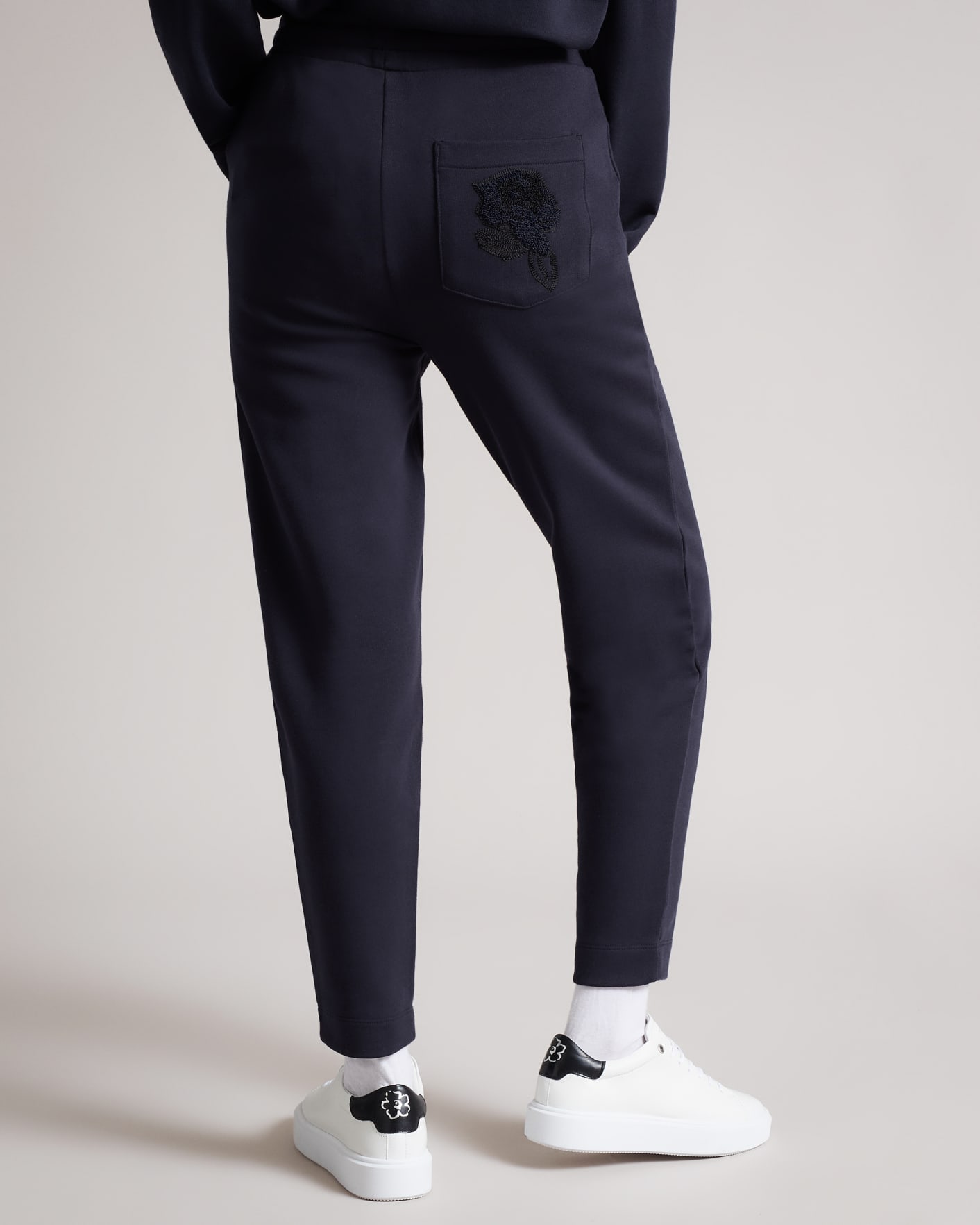 Navy Flower Patch Jogger Ted Baker