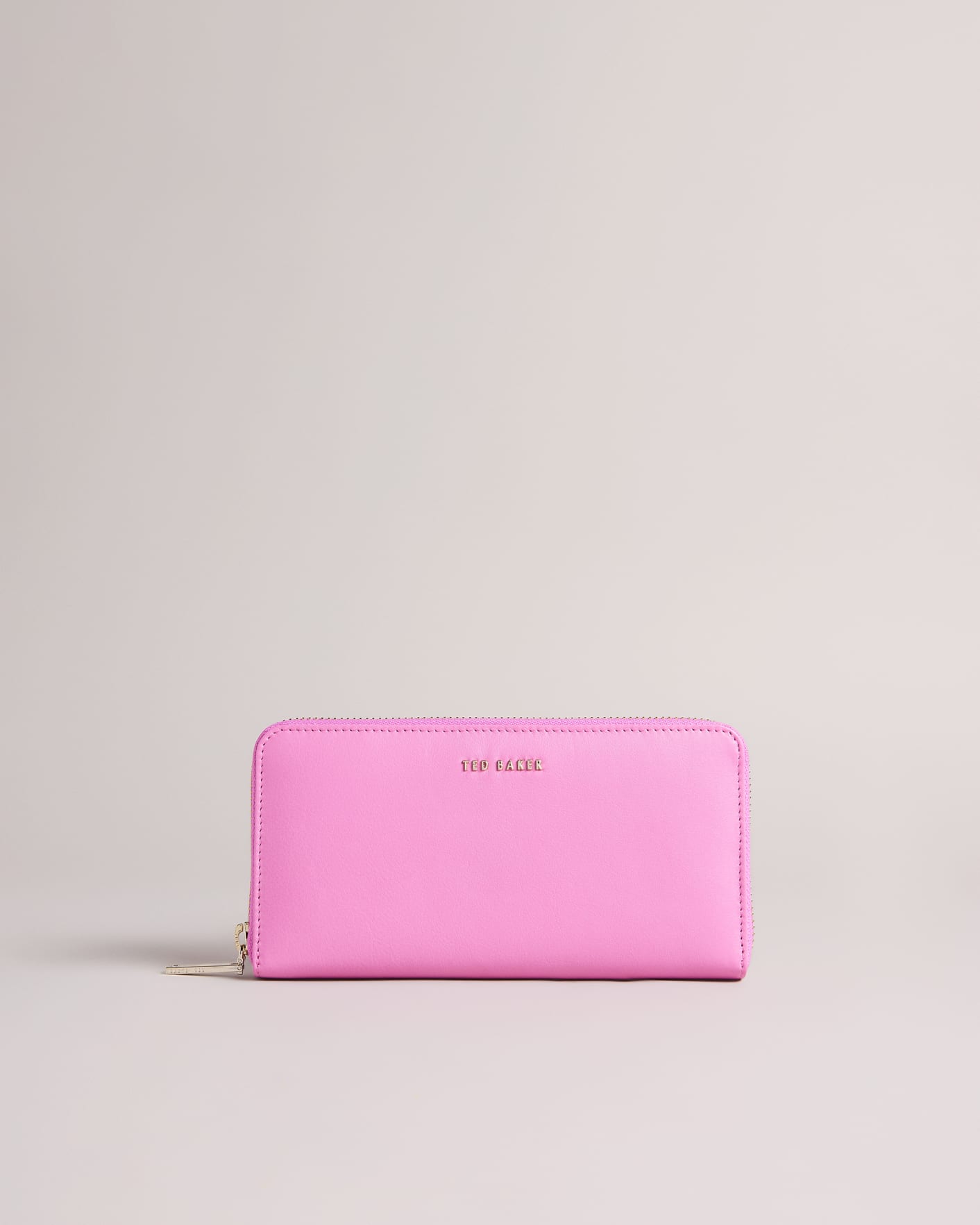 Pink Large Zip Around Purse Ted Baker