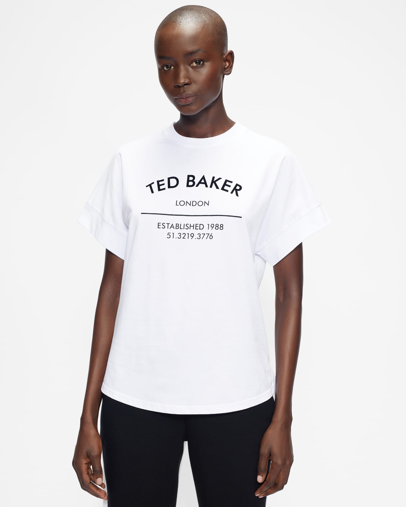 Blanc Branded Tshirt Ted Baker