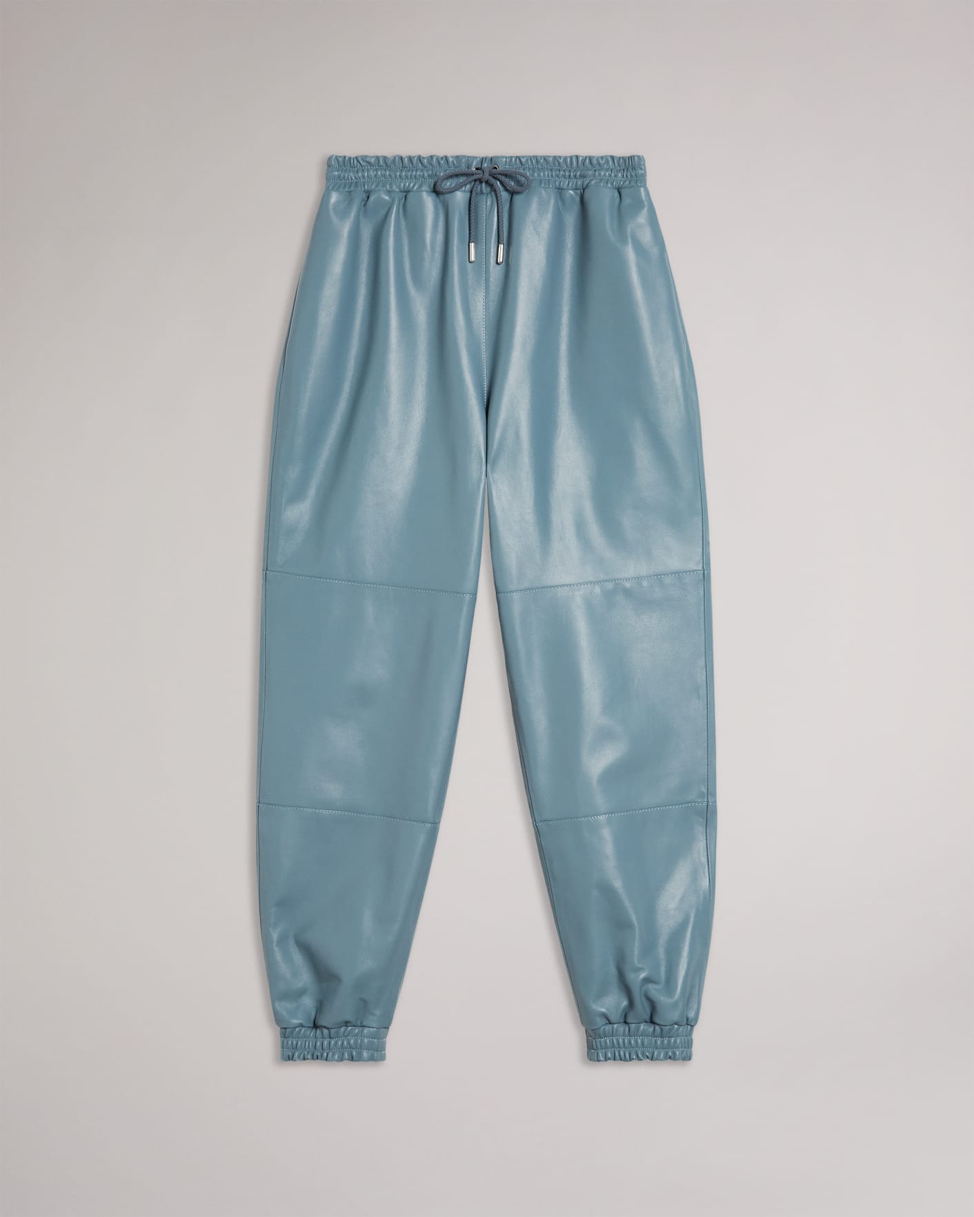 Light Blue MIB Leather Jogger Ted Baker
