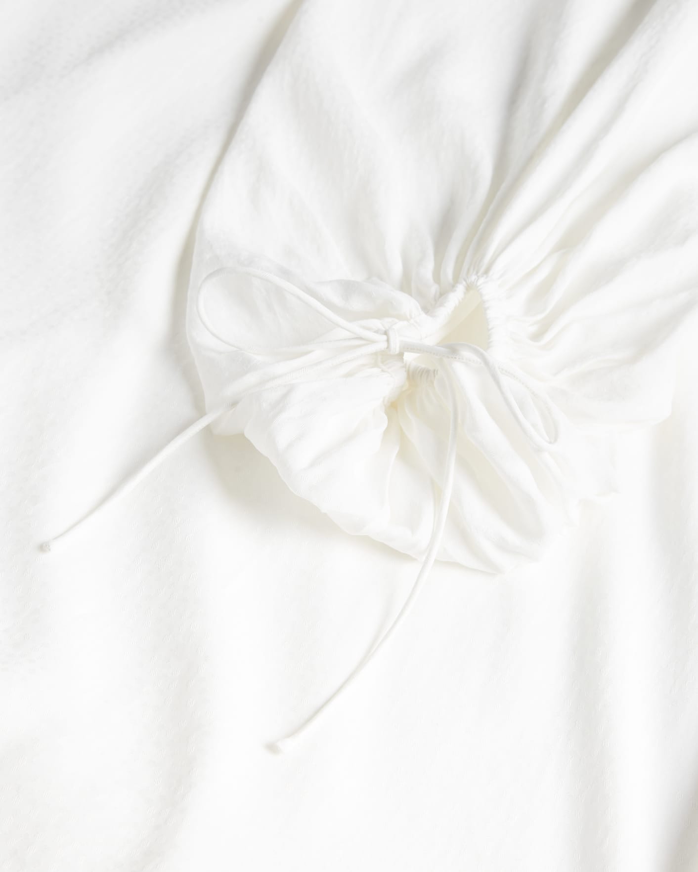 Blanc Robe midi à manches bouffantes imprimé magnolia Ted Baker