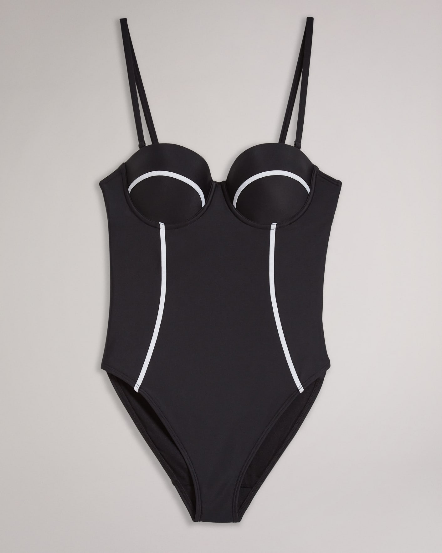 Black Panel Swimsuit Ted Baker
