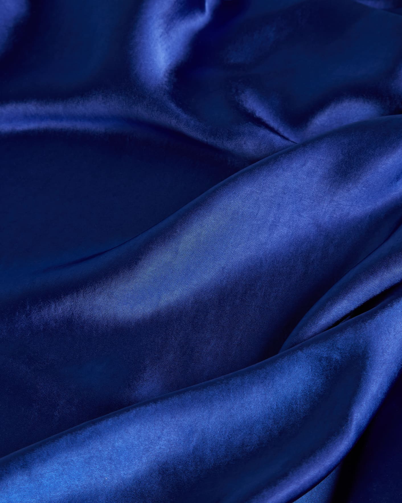 Bleu foncé Robe asymétrique avec jupe satinée Ted Baker